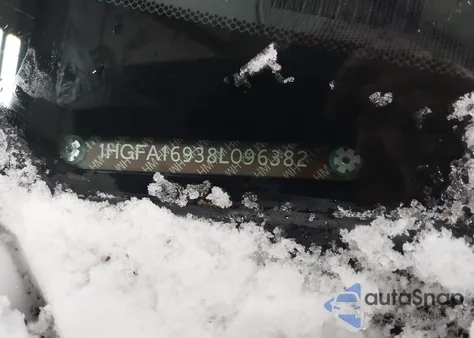 2008 Honda Civic Ex-L from USA, damaged, VIN 1HGFA16938L096382